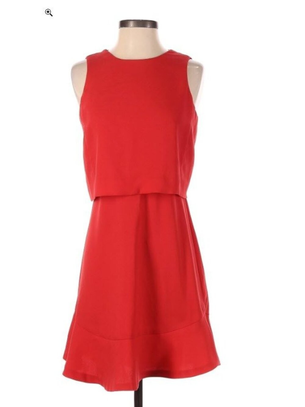 Banana Republic Layered Ruffle Hem Dress - Women's SIZE 4